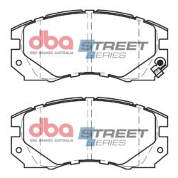 DBA Brake Pads Street Series Ceramic — Front Axle for Subaru Impreza / Legacy BC3 – DB1219SS — brake part photo