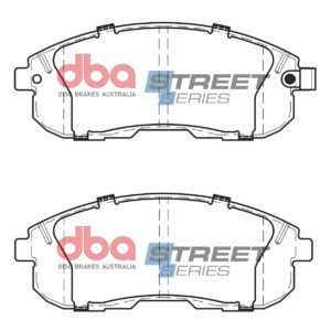 DBA Brake Pads Street Series Ceramic — Front Axle for Nissan 200SX (S13) / 350Z – DB1232SS — brake part photo