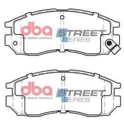 DBA Brake Pads Street Series Ceramic — Front Axle for Chrysler Sebring Coupe / Hyundai Santamo – DB1249SS — brake part photo