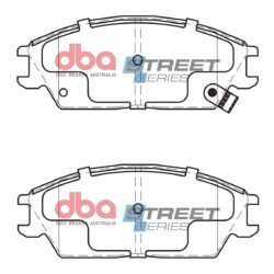 DBA Brake Pads Street Series Ceramic — Front Axle for Hyundai Accent / Getz – DB1252SS — brake part photo