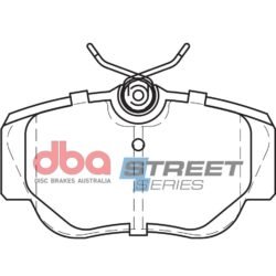 DBA Brake Pads Street Series Ceramic — Front Axle for Mercedes-Benz 190 (W201) – DB1256SS — brake part photo