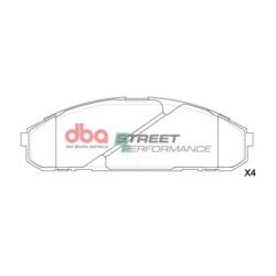 DBA Brake Pads Street Performance — Front Axle for Nissan Patrol Y60 – DB1257SP — brake part photo