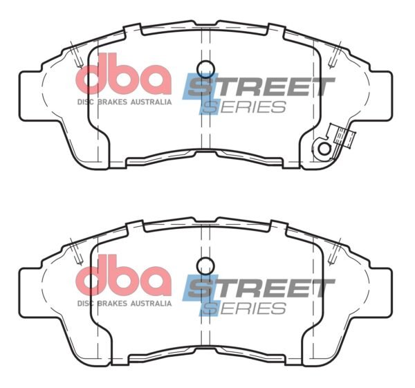 DBA Brake Pads Street Series Ceramic — Front Axle for Holden (aust/nz) Apollo / Toyota Camry – DB1267SS — brake part photo DBA Brake Pads Street Series Ceramic — Front Axle for Holden (aust/nz) Apollo / Toyota Camry – DB1267SS — brake part photo