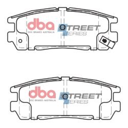 DBA Brake Pads Street Series Ceramic — Rear Axle for Holden (aust/nz) Rodeo R9 / Isuzu MU – DB1280SS — brake part photo