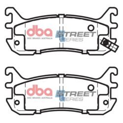 DBA Brake Pads Street Series Ceramic — Rear Axle for Mazda MX5 (Mk1) (NA) / MX5 (Mk2) (NB) – DB1283SS — brake part photo