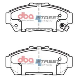 DBA Brake Pads Street Series Ceramic — Front Axle for Honda Integra (Not UK) DB6 / Integra (Not UK) DB7 – DB1292SS — brake part photo