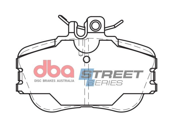 DBA Brake Pads Street Series Ceramic — Front Axle for Mercedes-Benz C-Class (W202) C180 / C-Class (W202) C200 – DB1295SS — brake part photo DBA Brake Pads Street Series Ceramic — Front Axle for Mercedes-Benz C-Class (W202) C180 / C-Class (W202) C200 – DB1295SS — brake part photo