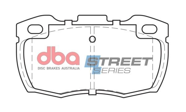DBA Brake Pads Street Series Semi-metallic — Front Axle for Land Rover 110/130 / Rover Defender 110/130 – DB1305SS — brake part photo