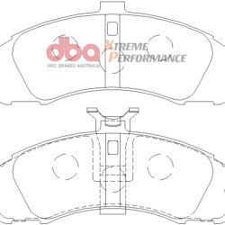 DBA Brake Pads Xtreme Performance — Front Axle for Chevrolet (m.east/s.africa) Caprice / (m.east/s.africa) Lumina – DB1331XP — brake part photo