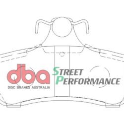 DBA Brake Pads Street Performance — Rear Axle for Chevrolet (m.east/s.africa) Caprice / (m.east/s.africa) Lumina – DB1332SP — brake part photo