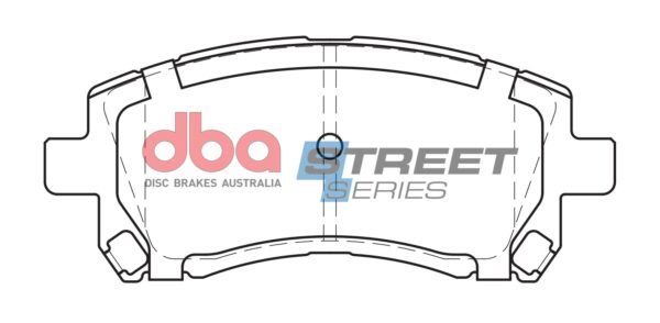 DBA Brake Pads Street Series Ceramic — Front Axle for Subaru Forester / Forester SF5 – DB1342SS — brake part photo DBA Brake Pads Street Series Ceramic — Front Axle for Subaru Forester / Forester SF5 – DB1342SS — brake part photo