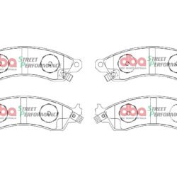 DBA Brake Pads Street Performance — Front Axle for Aston Martin V8 Coupe / Martin V8 Volante – DB1353SP — brake part photo