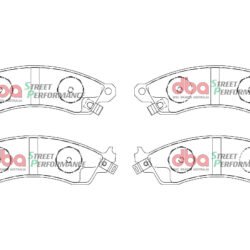DBA Brake Pads Xtreme Performance — Front Axle for Aston Martin V8 Coupe / Martin V8 Volante – DB1353XP 2 DBA Brake Pads Xtreme Performance — Front Axle for Aston Martin V8 Coupe / Martin V8 Volante – DB1353XP DBA Brake Pads Xtreme Performance — Front Axle for Aston Martin V8 Coupe / Martin V8 Volante – DB1353XP — brake part photo