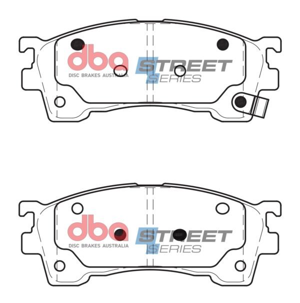 DBA Brake Pads Street Series Ceramic — Front Axle for Ford Probe / Telstar – DB1362SS — brake part photo