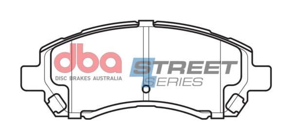 DBA Brake Pads Street Series Ceramic — Front Axle for Subaru Impreza / Impreza Sport – DB1363SS — brake part photo DBA Brake Pads Street Series Ceramic — Front Axle for Subaru Impreza / Impreza Sport – DB1363SS — brake part photo