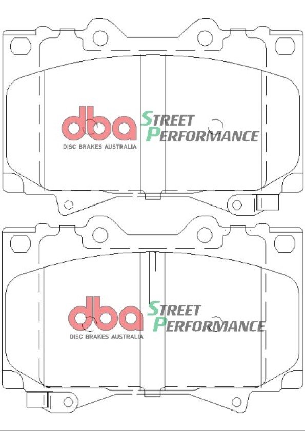 DBA Brake Pads Street Performance ECE R90 certified — Front Axle for Toyota Landcruiser 70 series / Landcruiser HDJ100 – DB1365SP — brake part photo DBA Brake Pads Street Performance ECE R90 certified — Front Axle for Toyota Landcruiser 70 series / Landcruiser HDJ100 – DB1365SP — brake part photo