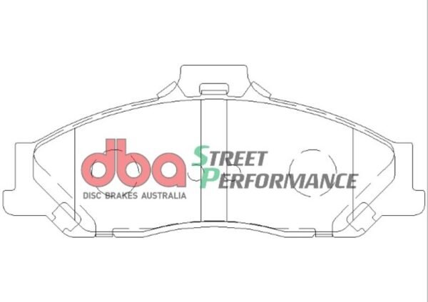 DBA Brake Pads Street Performance — Front Axle for Ford Ranger / Mazda B2500 Pick Up – DB1366SP — brake part photo DBA Brake Pads Street Performance — Front Axle for Ford Ranger / Mazda B2500 Pick Up – DB1366SP — brake part photo