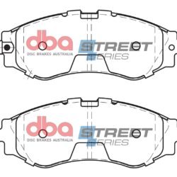 DBA Brake Pads Street Series Ceramic — Front Axle for Chevrolet Evanda / Daewoo Evanda – DB1370SS — brake part photo