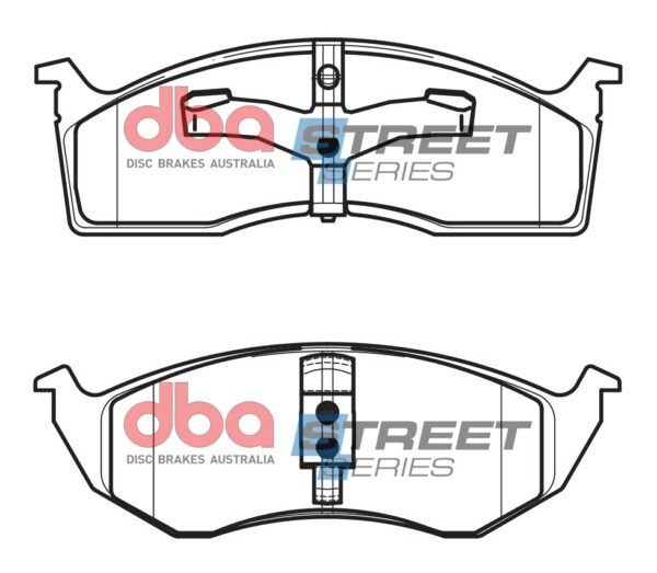 DBA Brake Pads Street Series Semi-metallic — Front Axle for Chrysler Grand Voyager / Neon – DB1374SS — brake part photo DBA Brake Pads Street Series Semi-metallic — Front Axle for Chrysler Grand Voyager / Neon – DB1374SS — brake part photo