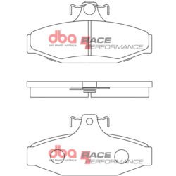 DBA Brake Pads Race Performance — Rear Axle for Ford Fairlane AU / Fairlane BA – DB1376RP — brake part photo