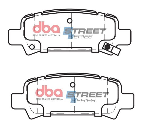DBA Brake Pads Street Series Ceramic — Rear Axle for Subaru Forester / Forester SF5 – DB1379SS — brake part photo DBA Brake Pads Street Series Ceramic — Rear Axle for Subaru Forester / Forester SF5 – DB1379SS — brake part photo