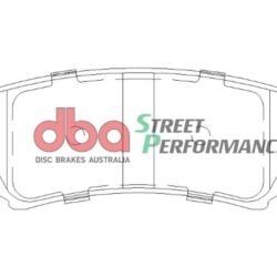 DBA Brake Pads Street Performance — Rear Axle for Toyota Landcruiser HDJ100 / Landcruiser HDJ101 – DB1383SP — brake part photo