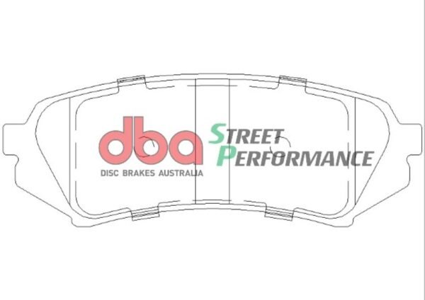 DBA Brake Pads Street Performance — Rear Axle for Toyota Landcruiser HDJ100 / Landcruiser HDJ101 – DB1383SP — brake part photo DBA Brake Pads Street Performance — Rear Axle for Toyota Landcruiser HDJ100 / Landcruiser HDJ101 – DB1383SP — brake part photo