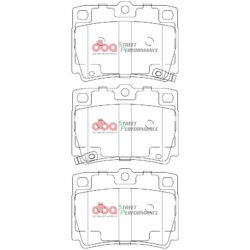 DBA Brake Pads Street Performance — Rear Axle for Mitsubishi Challenger / Shogun Sport – DB1390SP 2 DBA Brake Pads Street Performance — Rear Axle for Mitsubishi Challenger / Shogun Sport – DB1390SP DBA Brake Pads Street Performance — Rear Axle for Mitsubishi Challenger / Shogun Sport – DB1390SP — brake part photo