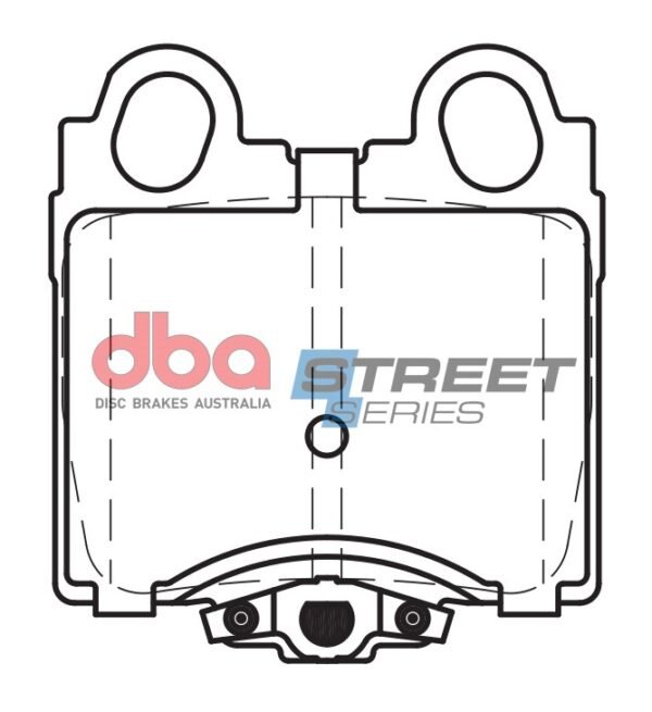 DBA Brake Pads Street Series Ceramic — Rear Axle for Lexus GS300 / GS430 – DB1416SS — brake part photo DBA Brake Pads Street Series Ceramic — Rear Axle for Lexus GS300 / GS430 – DB1416SS — brake part photo