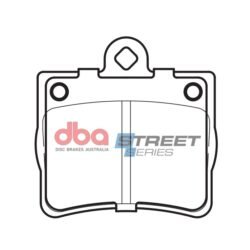 DBA Brake Pads Street Series Ceramic — Rear Axle for Mercedes-Benz C-Class (W202) C180 / C-Class (W202) C200 – DB1418SS — brake part photo