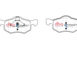 DBA Brake Pads Street Series Ceramic — Front Axle for Ford Maverick / Mazda Tribute – DB1426SS — brake part photo
