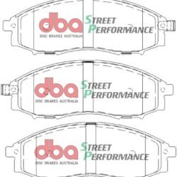 DBA Brake Pads Street Performance — Front Axle for Nissan NP300 D40 / Navara D22 – DB1439SP — brake part photo