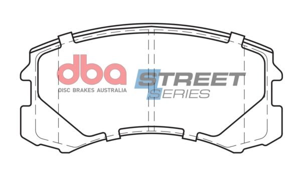 DBA Brake Pads Street Series Ceramic — Front Axle for Mitsubishi Lancer – DB1455SS — brake part photo DBA Brake Pads Street Series Ceramic — Front Axle for Mitsubishi Lancer – DB1455SS — brake part photo