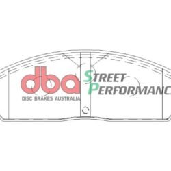 DBA Brake Pads Street Performance — Front Axle for Ford Fairlane BA / Fairlane BA 11 – DB1473SP — brake part photo