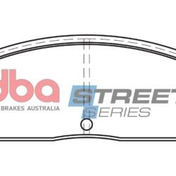 DBA Brake Pads Street Series Ceramic — Front Axle for Ford Fairlane BA / Fairlane BA 11 – DB1473SS — brake part photo
