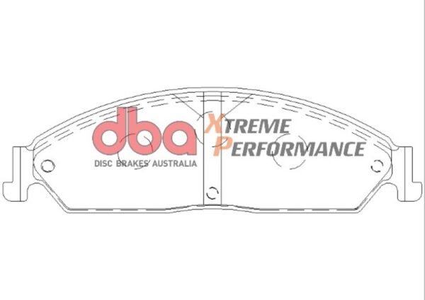 DBA Brake Pads Xtreme Performance — Front Axle for Ford Fairlane BA / Fairlane BA 11 – DB1473XP — brake part photo DBA Brake Pads Xtreme Performance — Front Axle for Ford Fairlane BA / Fairlane BA 11 – DB1473XP — brake part photo