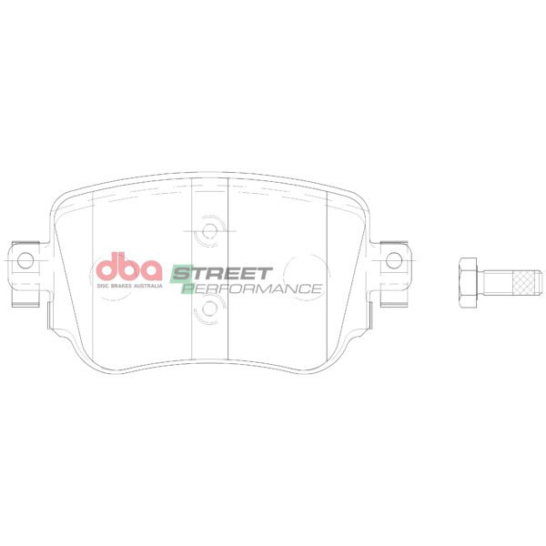 DBA Brake Kit - Street Series T2 Slotted & Street Performance Brake Pads (2x DBA2814S + DB15009SP) — Rear Axle for SEAT Leon (5F) – DBA2814S-15009SP 1 DBA Brake Kit - Street Series T2 Slotted & Street Performance Brake Pads (2x DBA2814S + DB15009SP) — Rear Axle for SEAT Leon (5F) – DBA2814S-15009SP DBA Brake Kit - Street Series T2 Slotted & Street Performance Brake Pads (2x DBA2814S + DB15009SP) — Rear Axle for SEAT Leon (5F) – DBA2814S-15009SP — brake part photo