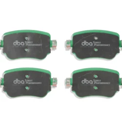 DBA Brake Kit - Street Series T2 Slotted & Street Performance Brake Pads (2x DBA2814S + DB15009SP) — Rear Axle for SEAT Leon (5F) – DBA2814S-15009SP 12 DBA Brake Kit - Street Series T2 Slotted & Street Performance Brake Pads (2x DBA2814S + DB15009SP) — Rear Axle for SEAT Leon (5F) – DBA2814S-15009SP DBA Brake Kit - Street Series En-Shield Plain & Street Performance Brake Pads (2x DBA2814E + DB15009SP) — Rear Axle for SEAT Leon (5F) – DBA2814E-15009SP — additional product view