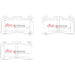 DBA Brake Pads Xtreme Performance — Front Axle for Ford Focus (Mk3) – DB15025XP — brake part photo