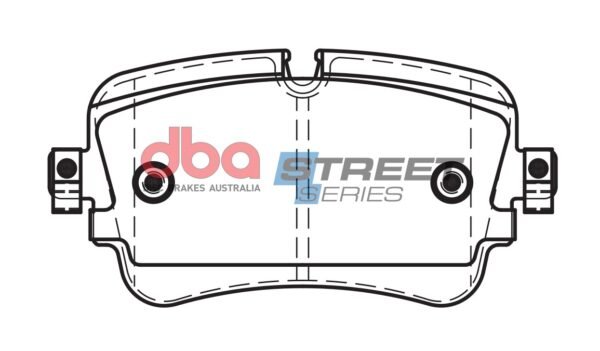DBA Brake Pads Street Series Ceramic — Rear Axle for Audi E-TRON (GEN) / E-TRON Sportback (GEA) – DB15031SS — brake part photo DBA Brake Pads Street Series Ceramic — Rear Axle for Audi E-TRON (GEN) / E-TRON Sportback (GEA) – DB15031SS — brake part photo