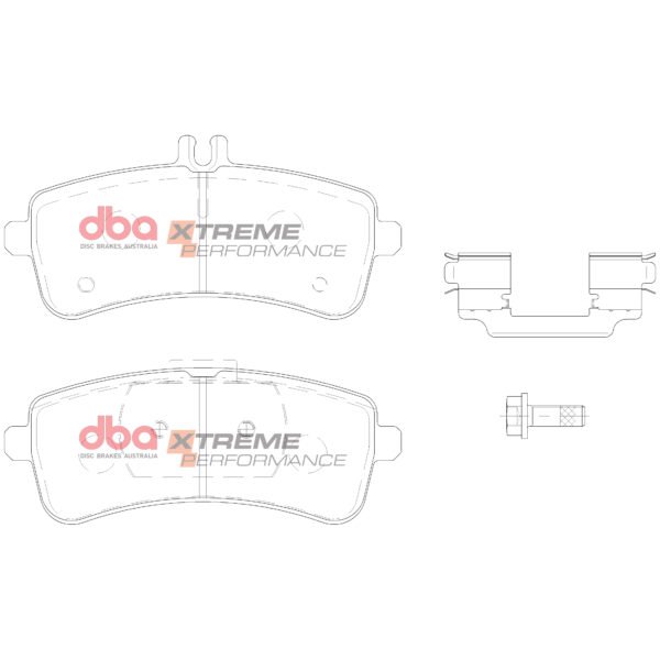 DBA Brake Pads Xtreme Performance — Rear Axle for Mercedes-Benz AMG GT / AMG GT C Roadster – DB15034XP — brake part photo DBA Brake Pads Xtreme Performance — Rear Axle for Mercedes-Benz AMG GT / AMG GT C Roadster – DB15034XP — brake part photo