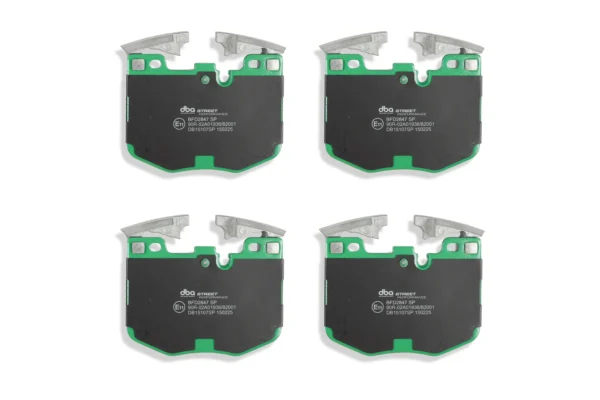 DBA Brake Kit - Street Series T2 Slotted & Street Performance Brake Pads (2x DBA3417S + DB15107SP) — Front Axle for BMW 3 Series (G20) 318 – DBA3417S-15107SP — brake part photo