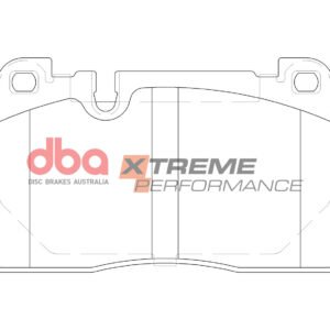 DBA Brake Pads Xtreme Performance — Front Axle for Audi A6 C7/4G / A6 quattro Avant C7/4G – DB15111XP — brake part photo
