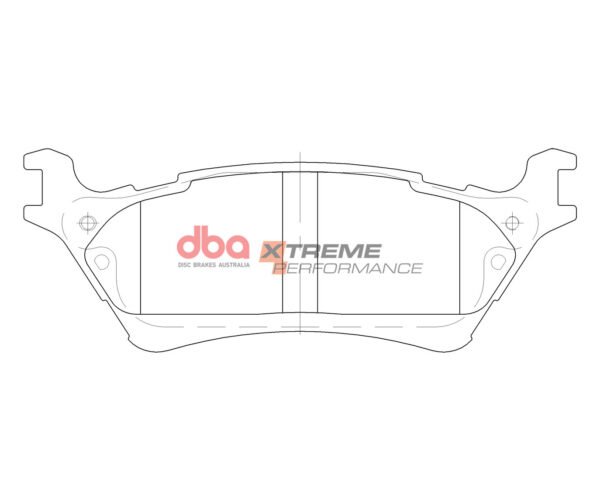 DBA Brake Pads Xtreme Performance — Rear Axle for Ford F-150 – DB15122XP — brake part photo DBA Brake Pads Xtreme Performance — Rear Axle for Ford F-150 – DB15122XP — brake part photo