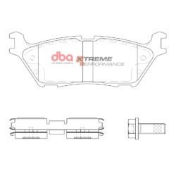 DBA Brake Pads Xtreme Performance — Rear Axle for Ford F-150 – DB15123XP — brake part photo