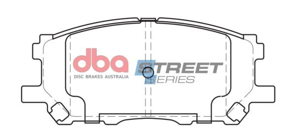 DBA Brake Pads Street Series Ceramic — Front Axle for Lexus RX300 / RX350 – DB1517SS — brake part photo DBA Brake Pads Street Series Ceramic — Front Axle for Lexus RX300 / RX350 – DB1517SS — brake part photo