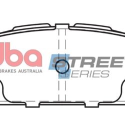 DBA Brake Pads Street Series Ceramic — Rear Axle for Subaru Forester / Forester SG5 – DB1672SS — brake part photo