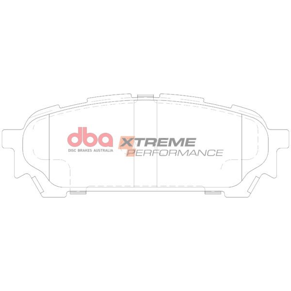 DBA Brake Pads Xtreme Performance — Rear Axle for Subaru Forester / Forester SG5 – DB1672XP — brake part photo DBA Brake Pads Xtreme Performance — Rear Axle for Subaru Forester / Forester SG5 – DB1672XP — brake part photo