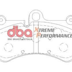 DBA Brake Pads Xtreme Performance — Front Axle for Porsche Cayenne (9PA) / Volkswagen Touareg (1st Gen) – DB1676XP — brake part photo