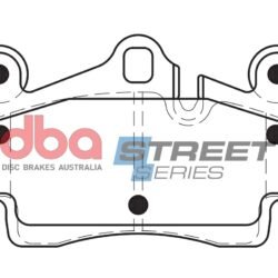 DBA Brake Pads Street Series Ceramic — Rear Axle for Audi Q7 4L / Porsche Cayenne (92A) – DB1677SS — brake part photo